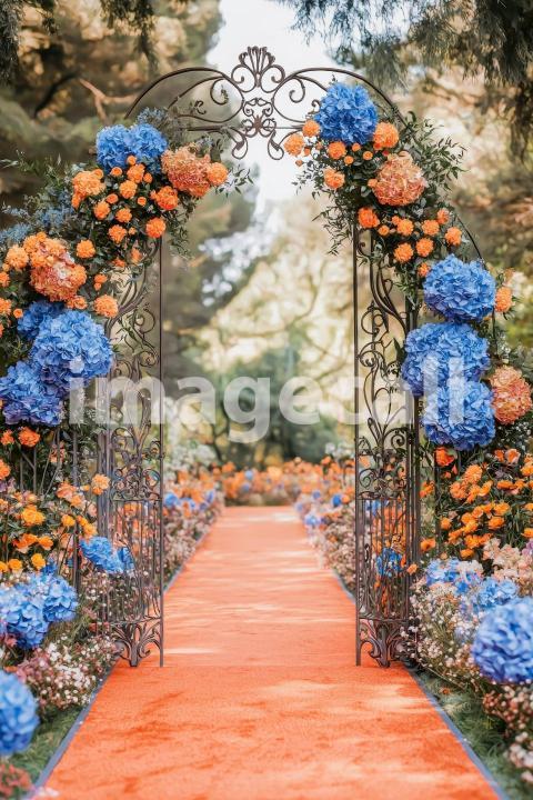 3879 Floral Arch
