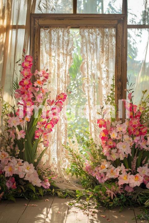 3877 Floral Arch
