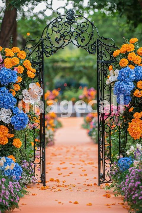 3881 Floral Arch
