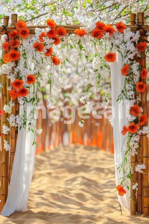 3884 Floral Arch