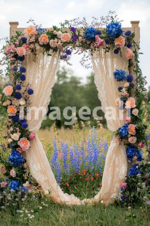 3883 Floral Arch