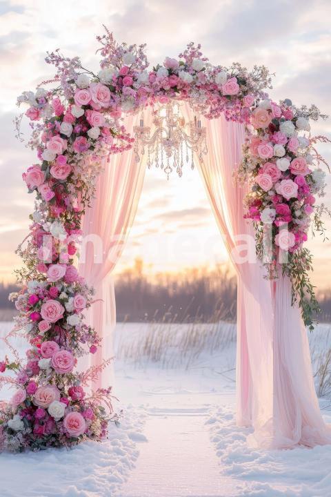3888 Floral Arch