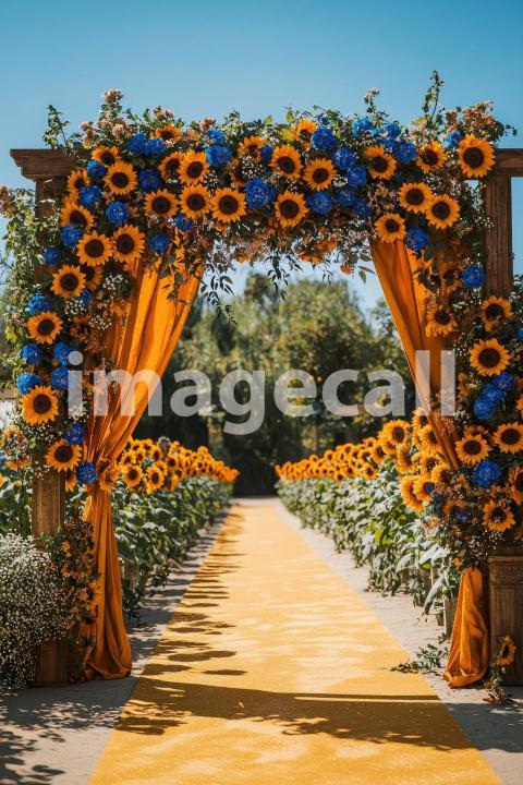3890 Floral Arch