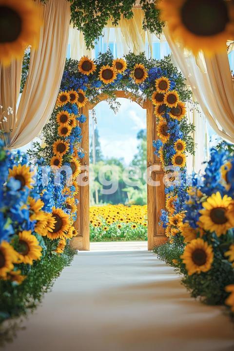 3891 Floral Arch