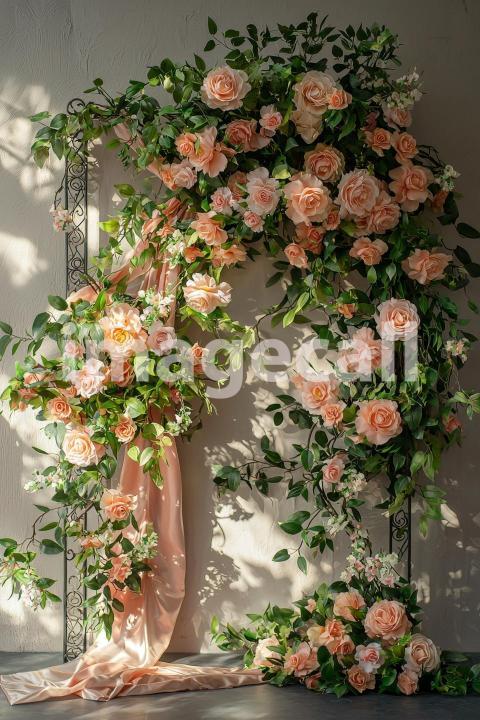 3907 Floral Arch