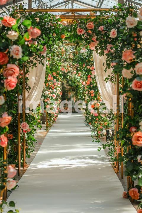 3912 Floral Arch