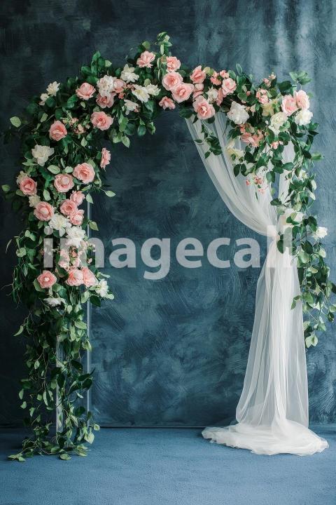 3914 Floral Arch