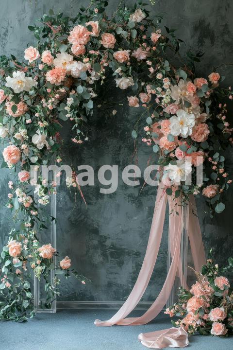 3915 Floral Arch