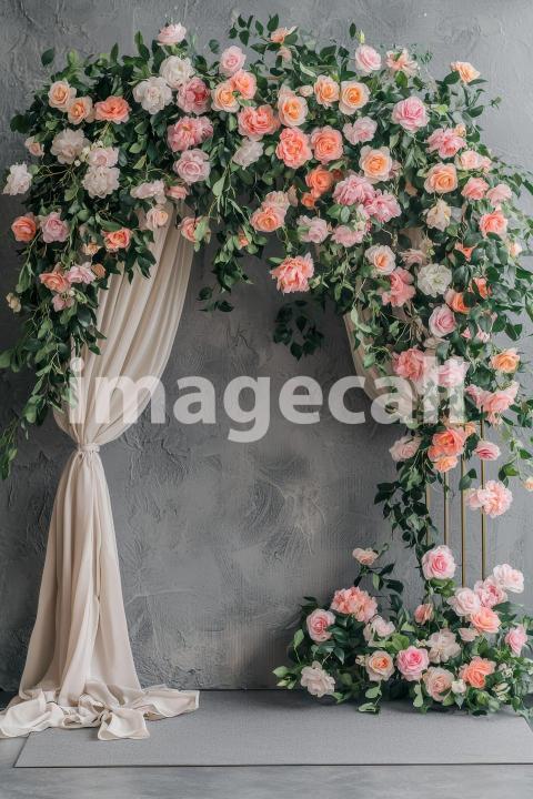 3916 Floral Arch