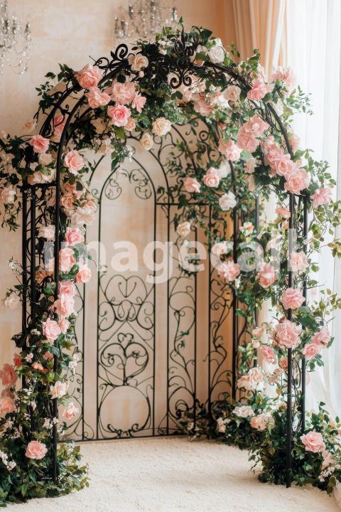 3918 Floral Arch
