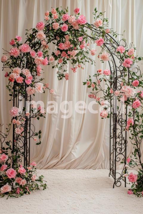 3919 Floral Arch