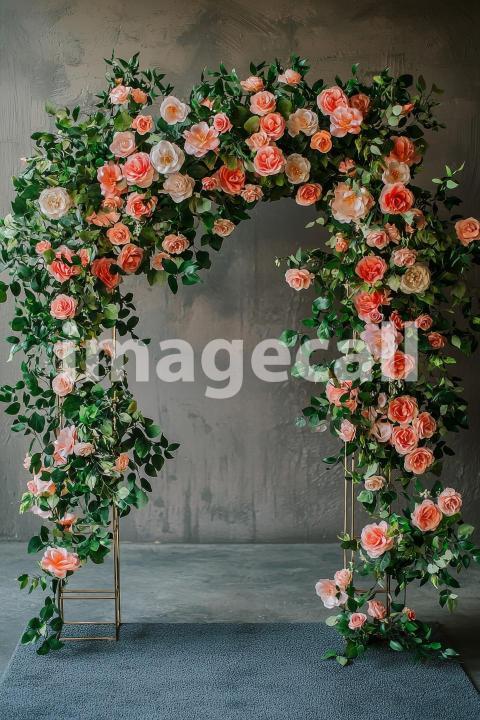 3917 Floral Arch