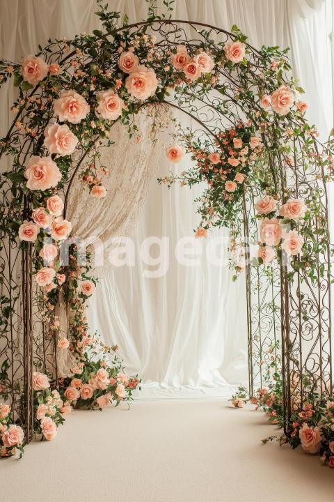 3920 Floral Arch