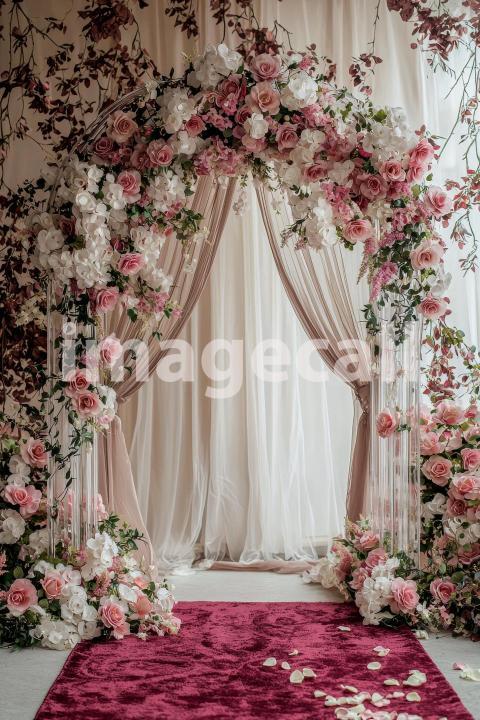 3923 Floral Arch