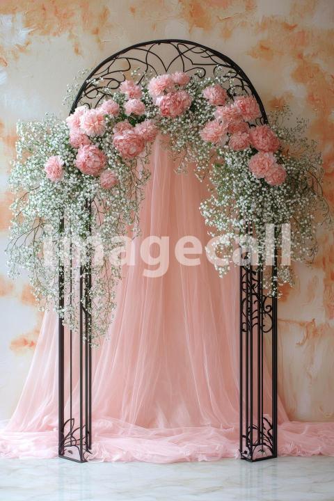 3928 Floral Arch