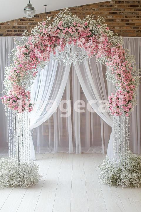 3931 Floral Arch