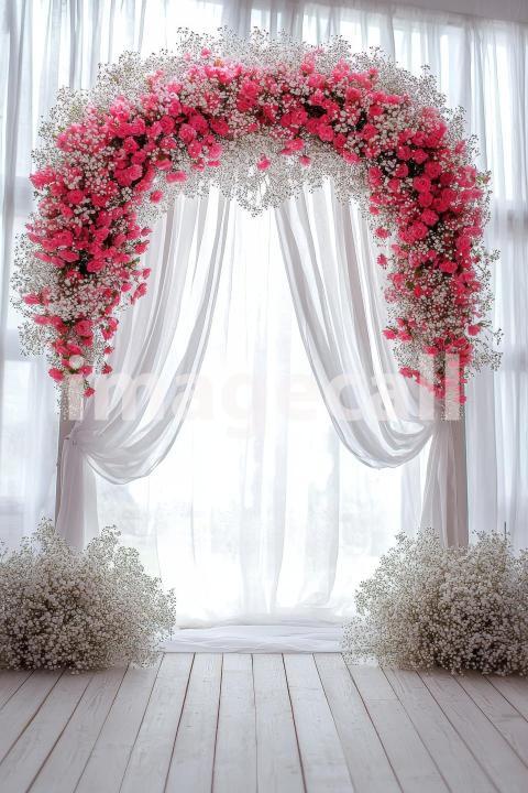 3932 Floral Arch