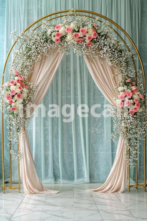 3934 Floral Arch