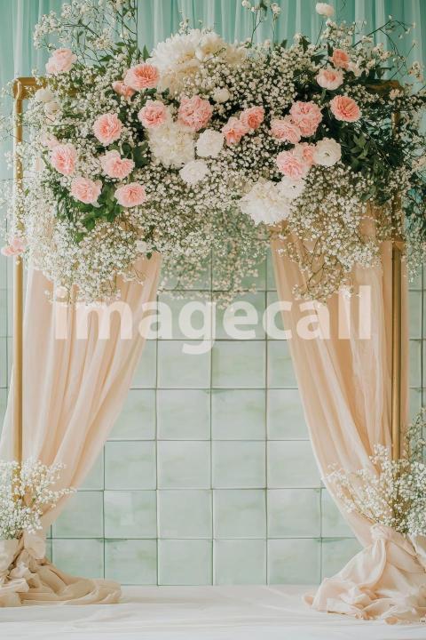 3937 Floral Arch