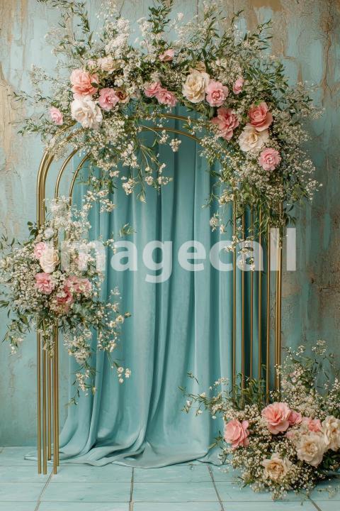 3936 Floral Arch