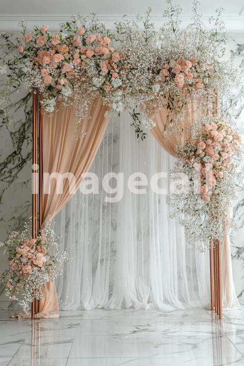 3945 Floral Arch