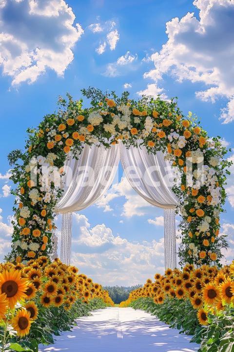 3946 Floral Arch