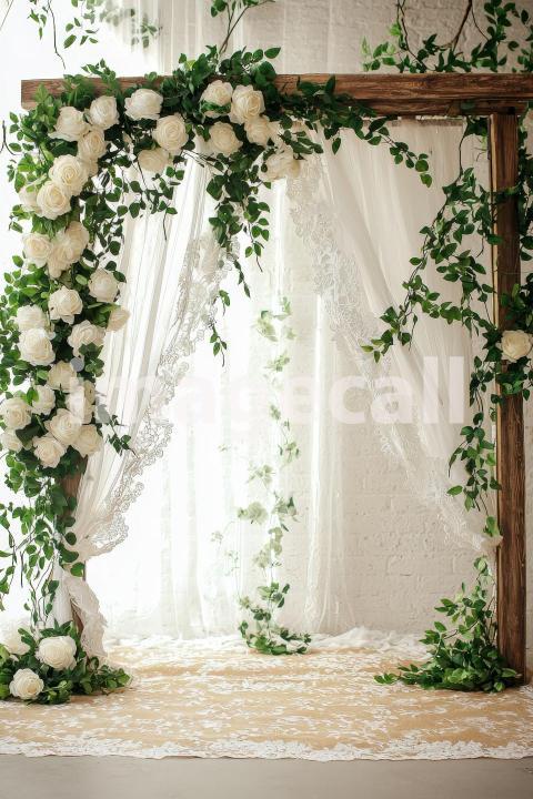 3949 Floral Arch