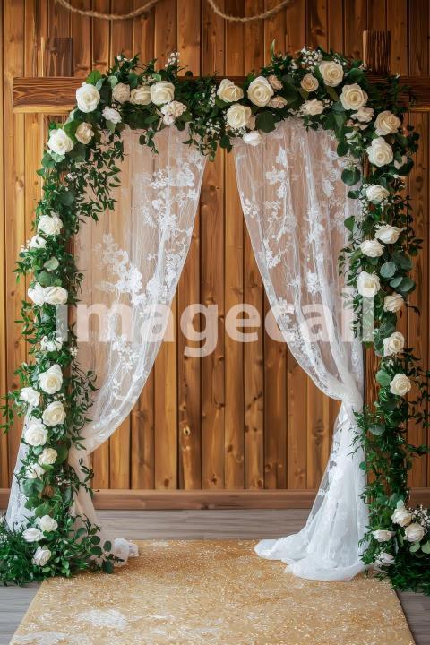 3951 Floral Arch