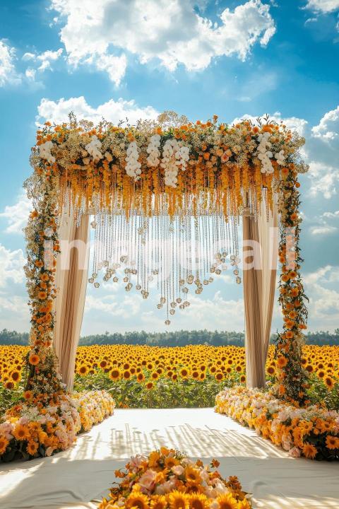 3948 Floral Arch
