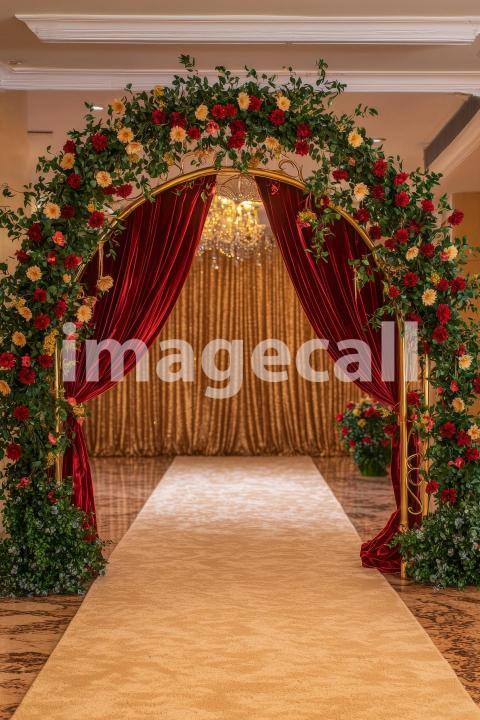 3958 Floral Arch
