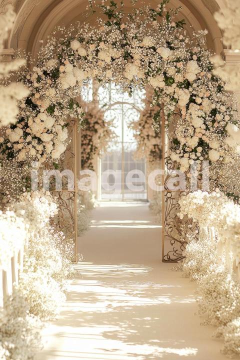 3960 Floral Arch