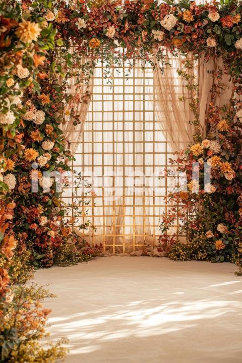 3963 Floral Arch