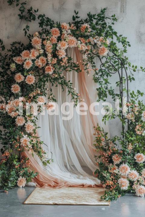 3968 Floral Arch