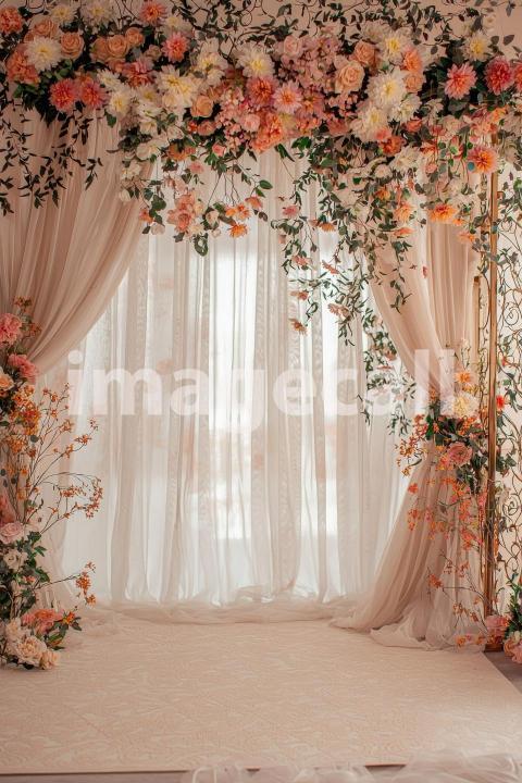 3973 Floral Arch