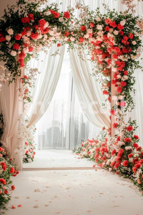 3976 Floral Arch