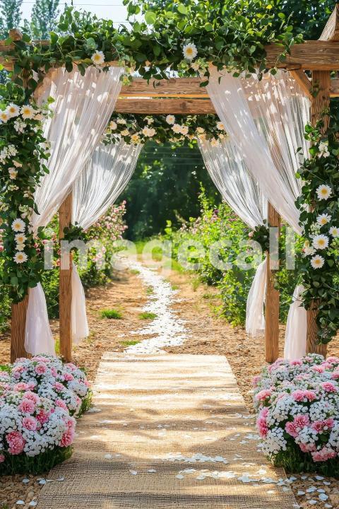 3980 Floral Arch
