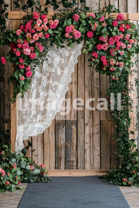 3983 Floral Arch
