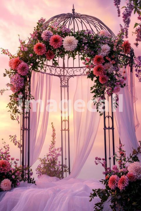 3987 Floral Arch