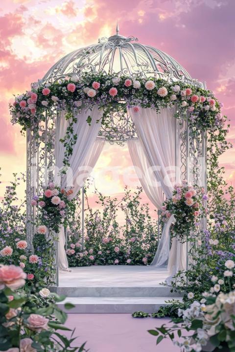 3989 Floral Arch