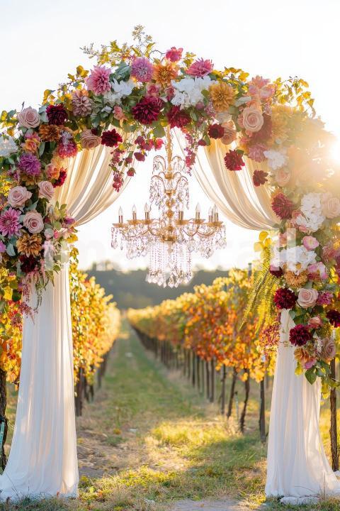 3991 Floral Arch