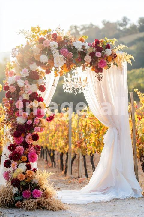 3992 Floral Arch