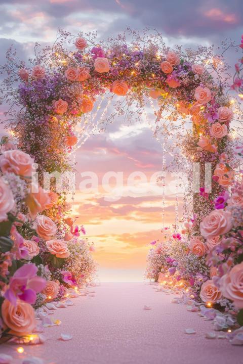 3998 Floral Arch