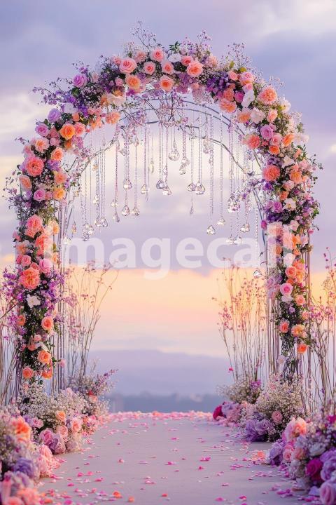 3996 Floral Arch