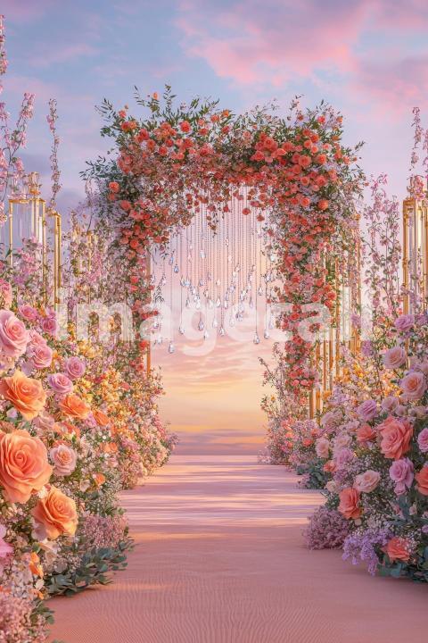 3995 Floral Arch