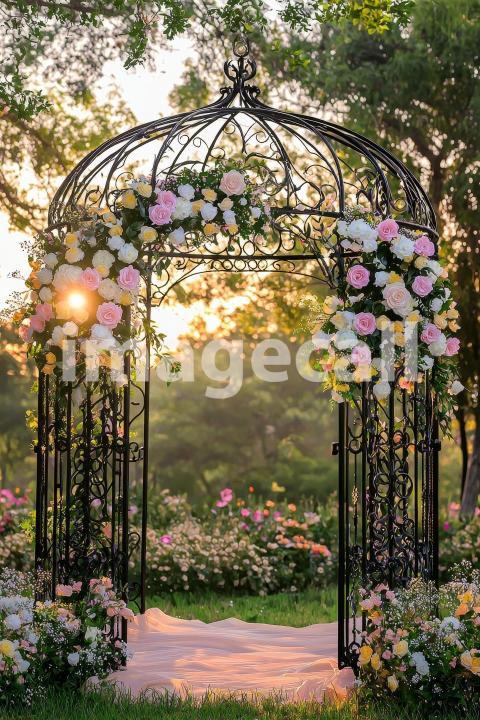 3999 Floral Arch