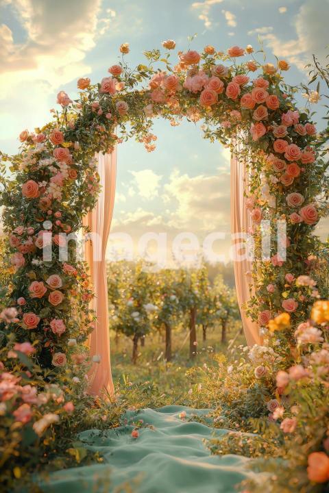 4003 Floral Arch