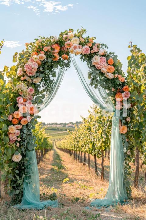 4004 Floral Arch