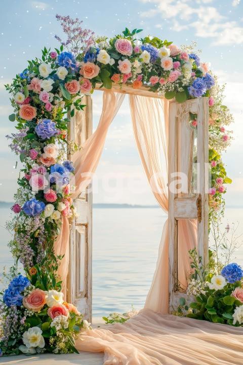 4014 Floral Arch