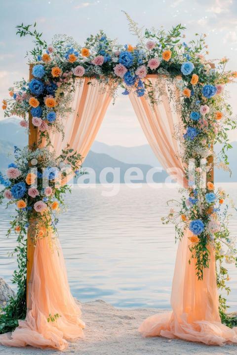 4015 Floral Arch