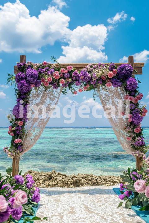 4018 Floral Arch
